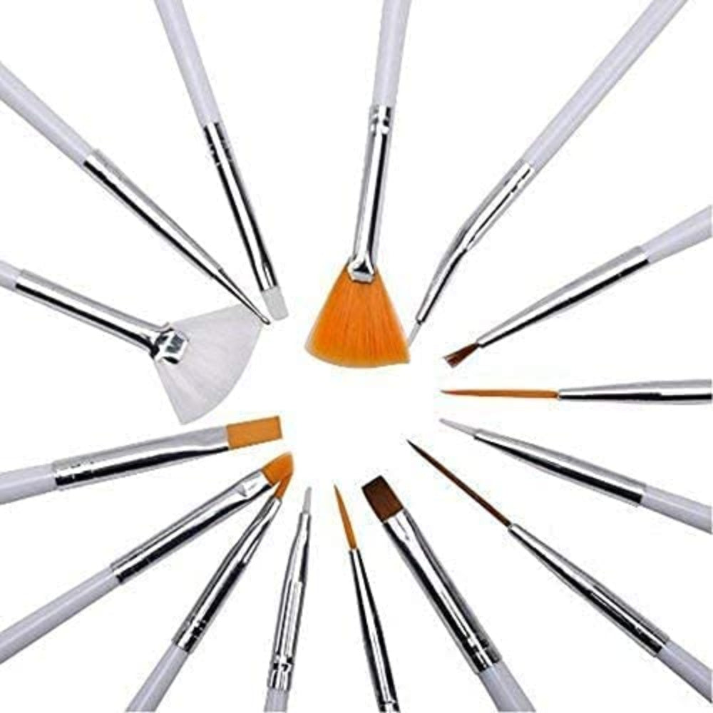 VAGA Manicure Set Nail Art Supplies Nail Kit 2 Boxes of 1500 Gemstones, Crystals, Gems, Stampers Scrapers, Stamping Plates, Dotting Tools, Nails Brushes and Rhinestones Decorations Picker Pencil