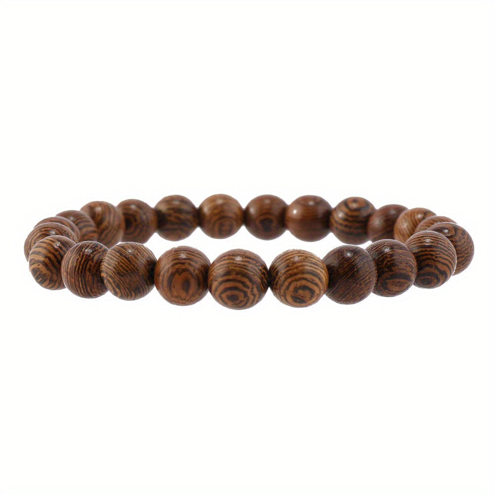 6-Piece Simple Vintage Unique Butterfly & Flower Turquoise Leather Braided Bracelets Set